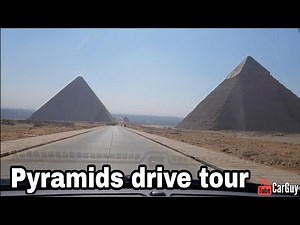 Pyramids of Giza drive tour 2020 جولة في أهرامات مصر