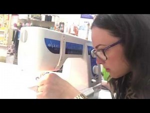 How to use a twin stretch needle on your sewing machine!