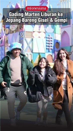 Gading Marten Vacations to Japan with Gisel & Gempi #gadingmartin #giselanastasia