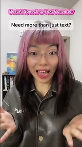 Transcribe Audio to Text Instantly | Best AI Speech-to-Text Converter #speechtotext #transcription