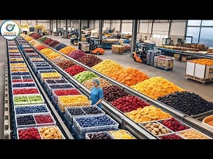 How 15 Million Tons of Fruit Are Processed – Inside Modern Dried & Frozen Fruit Factories