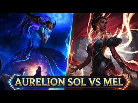 Aurelion Sol (6/3/2) vs Mel | Si no conoces al campeón no lo elijas solo porque lo viste en TikTok