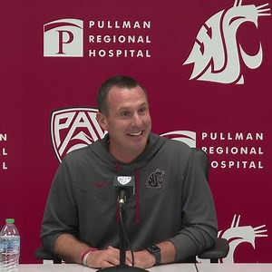 "I'm not mad at the band" - HC Jake Dickert 😂🎺🏈 | See YOU Saturday! #AgainstTheGrain | #GoCougs | WSU Cougar Marching Band | Washington State Football | Washington State Football