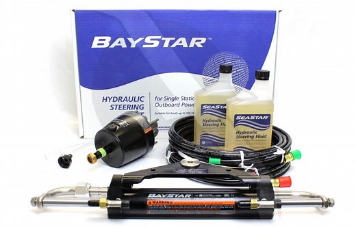Baystar Hydraulic Steering Kit For Better Boat Handling