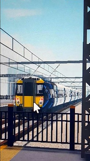 class 458 departing St helens bridge terminating at stepford Central