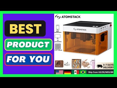 Atomstack P1 Mini Portable Laser Engraver 5W DIY Bluetooth Machine