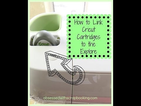 Cricut Explore- How to Link Cartridges to Design Space