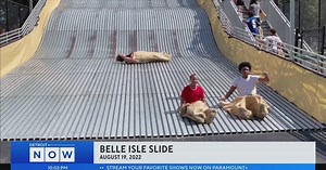 Giant Slide reopens for first time since going viral