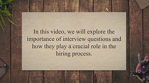 Cracking the Code: Mastering the 10 Most Common Interview Questions for Job Success
