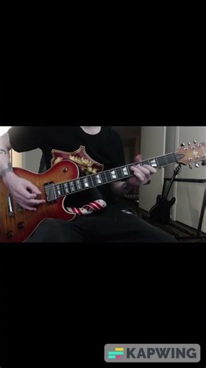 Chaotic Improvised Heavy Metal Riffs #shorts - Full video on my channel!