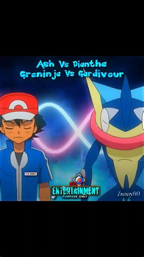 Pokemon Ash Vs Diantha ☠️