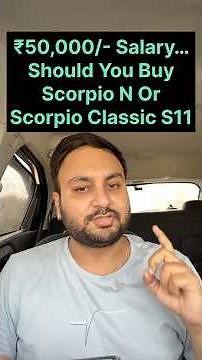 Scorpio N Ya Scorpio Classic S11? Full Bhaukaal🔥#mahindra #mahindrascorpio #scorpio #scorpion #car