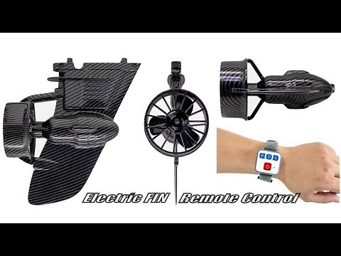 Fishing Kayak and Paddle Board with Electric Fin | Electric Fin