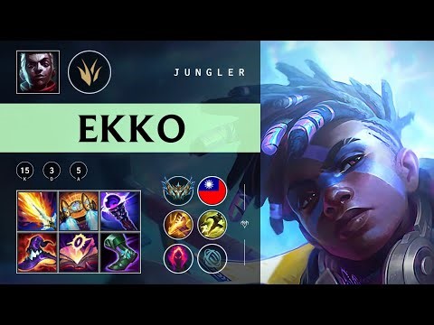 Ekko Jungle vs Lee Sin - TW Challenger Patch 25.23