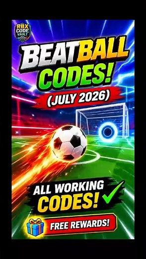 DON'T MISS These Beatball Codes! 🤫 (July 2026) #roblox #codes