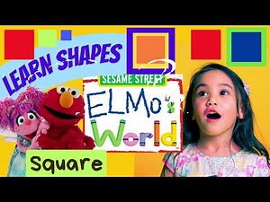 Elmo's World Sesame Street PBS KIDS Gameplay | Learn Shape - Square| Baby Rose TV #kidsvideos