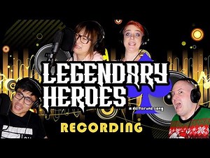 Recording LEGENDARY HEROES: A Deltarune Song (feat. OR3O, Angi Viper, and Genuine)