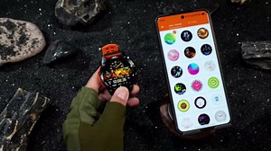 Hwagol Smart Watches for Men (Call/Notification),1.52'' Military Smart Watch, Two Style Kits,Flashlight,100+Sport Modes/Heart Rate/Sleep Monitor/Pedometer (Orange-Blue)