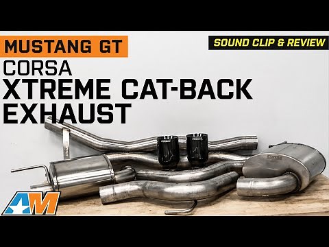2024-2025 Mustang GT Corsa Performance Xtreme Cat-Back Exhaust Review & Sound Clip