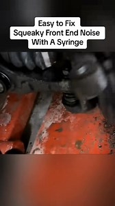 Easy to Fix Squeaky Front End Noise With A Syringe #automotive #mechanic #machine #engine #garage #brake #breakeisc #automotive #autoservices #oilchange #service #carservice #carrepair #reels #reelsfb #brakeRepair #fypシ゚ #fypシ゚viral #mechaniclife #autorepair #carcare | Automotiveme chanical