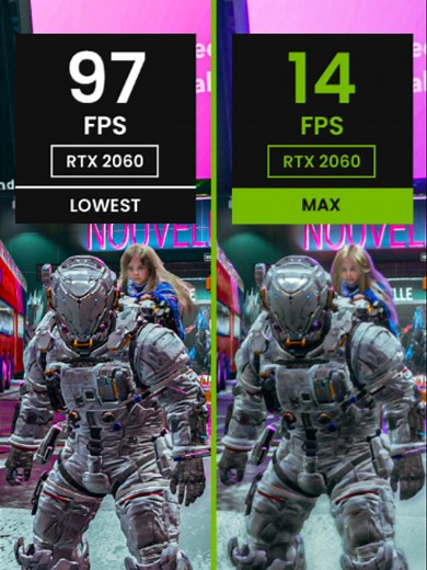 PRAGMATA vs RTX 2060: Graphics at 1080p (DLSS Quality)