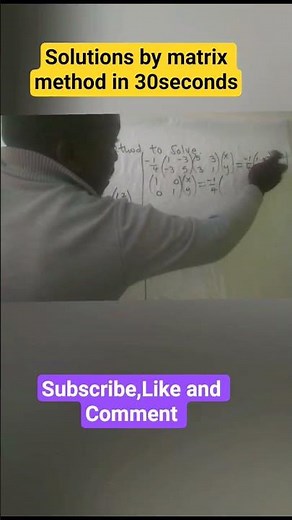 THE 2x2 MATRIX TRICK That Solves Simultaneous Equations in 60s | KCSE Math Paper 2*
