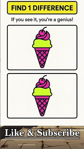 Spot The Difference !! 🤔 #quiz #puzzle