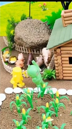 DIY Mini Farm Making | How to Build a Small Farm Model | Mini #tinyfarm