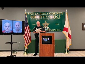 14K views · 88 shares | Today's Press Conference related to the arrest of a dangerous and wanted fugitive. | Santa Rosa County Sheriff's Office FL | Facebook