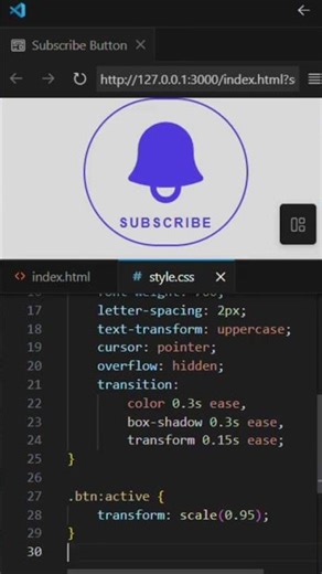 Create button in html css | HTML, CSS #html #css
