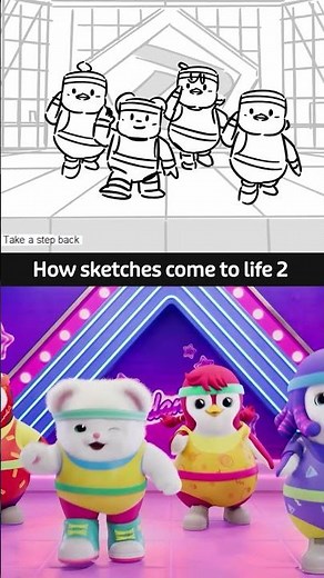 Which part is your favorite? #shorts #bts #behindthescenes
