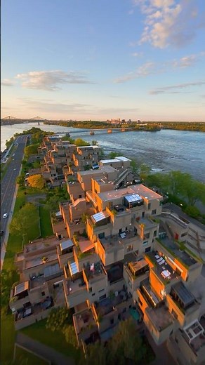 Habitat 67 Aerial View | Montreal