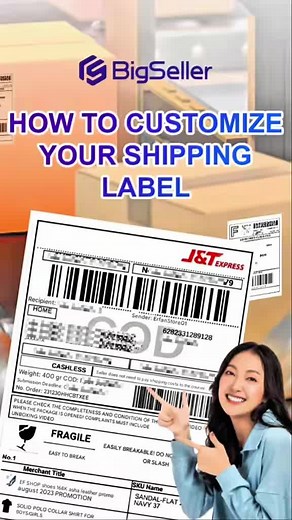 Print your tiktok shop shipping label on one page ! Two-page printing is not so seller friendly
