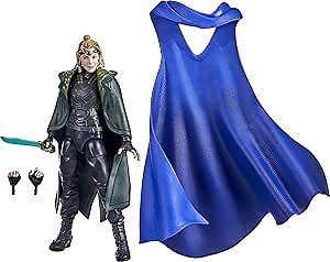Marvel Legends Series 6-inch Scale Action Figure Toy Marvel’s Sylvie, Premium Design, 1 Figure, 3 Accessories, and 1 Build-a-Figure Part