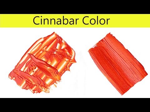 Cinnabar Color - How To Make Cinnabar Color - Color Mixing
