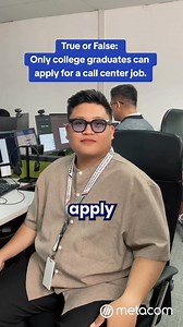 Still believing these BPO myths? It’s time to know the truth! 🫢 Watch ‘til the end and see if you got them right—then tag a friend who's job hunting! 👇 #BPOJobs #HiringNow #RecruitmentMyths | Metacom Careers