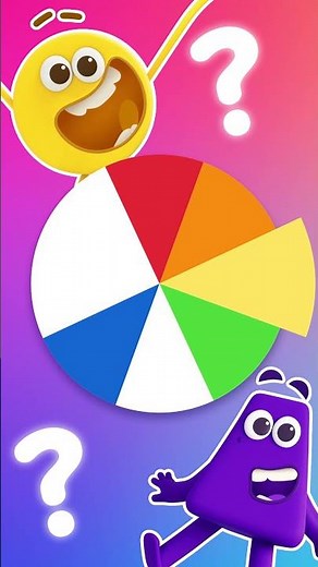 Build a Colour Wheel - Where do Purple and Yellow Go? Pt 3 | Kids Learn Colours | Colourblocks