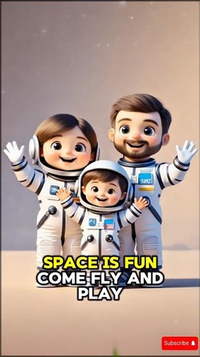 A fun family space launch with a song” 🚀🎶