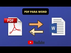Como converter PDF em WORD