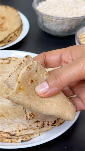 Barley Roti Recipe | Soft & Healthy Barley Flatbread for Weight Loss #shorts
