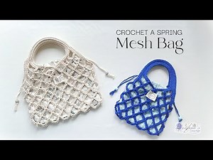 串點成線，連線成面《鉤針編織》網袋/鏤空袋