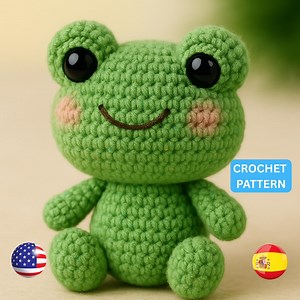 Sweet Little Frog – Amigurumi Crochet Pattern/frog Crochet Pattern/lover Gift Idea, PDF Pattern/crochet Plushie Pattern - Etsy Canada
