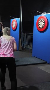IT’S ANOTHER NINE-DARTER! 😅 Luke Humphries strikes perfection with partner Olly Murs watching on! | Professional Darts Corporation