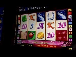 Lucky Lady's Charm Slot Machine Bonus - Nice Win!