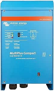 Victron Energy MultiPlus Pure Sine Wave Inverter Charger for 40 amp Battery, Compact, 1600VA 24-Volt 230V