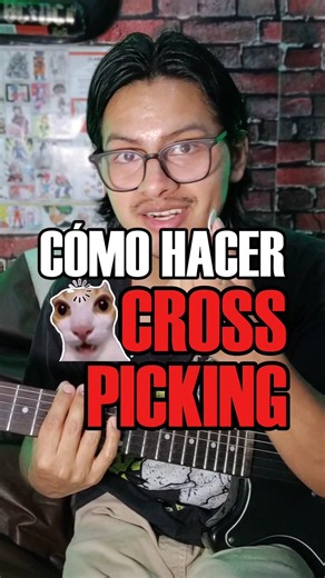 Crosspicking exercise on guitar 🎸🔥 #guitar #guitarlesson #musicians #guitarist