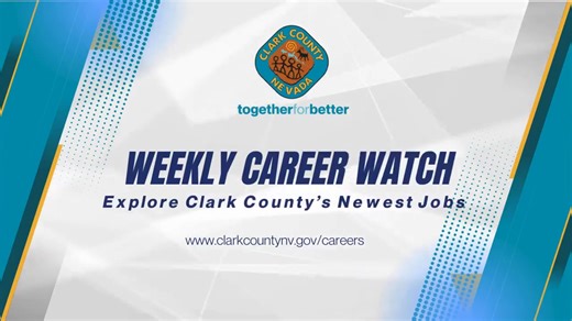 🚨 Clark County Career Watch! 🔎 Check out our latest job openings including some new roles. Some positions only accept limited applications, so apply today before they're gone! 👉 Apply now: https://bit.ly/46jw8aK 💻 Recruitment Hub: https://bit.ly/4lRgt7C | Clark County, Nevada