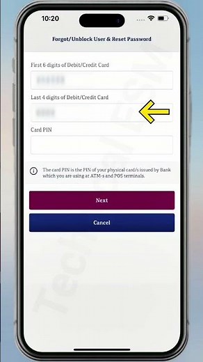 QNB Username Recovery