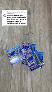 17K views · 73 reactions | Fun ways to gift scratch off tickets 螺 happy holidays! #beeandbloomswraps #giftwrapping #wrappinggifts #howtowrap | Bee And Blooms | Facebook