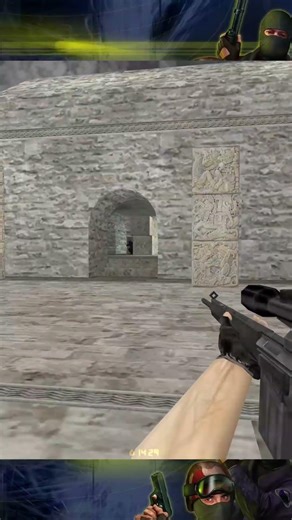 CS 1.6 de_aztec Тактичний підйом на вершину
